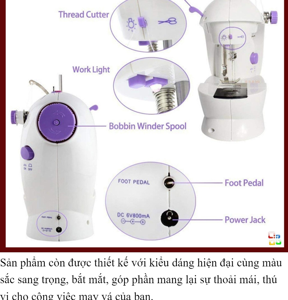 Máy Khâu Có Vắt Sổ 2021, Máy May Gia Đình Công Nghệ Tiện Lợi Hoạt Động Êm Ái Dễ Dàng Thao Tác Sử Dụng May Vá Riêng Cho Các Mẹ Tại Nhà.