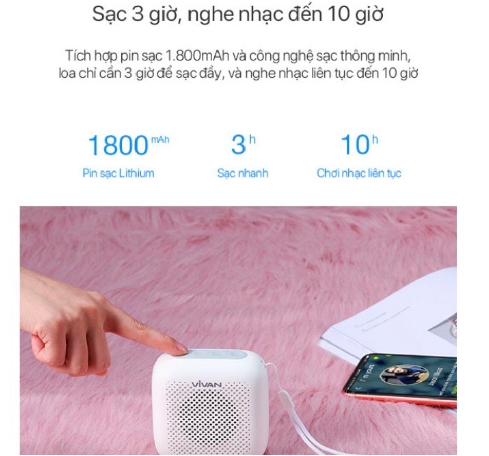 BẢO HÀNH CHÍNH HÃNG 12 THÁNG - LỖI ĐỔI MỚI - Loa TWS Bluetooth 5.0