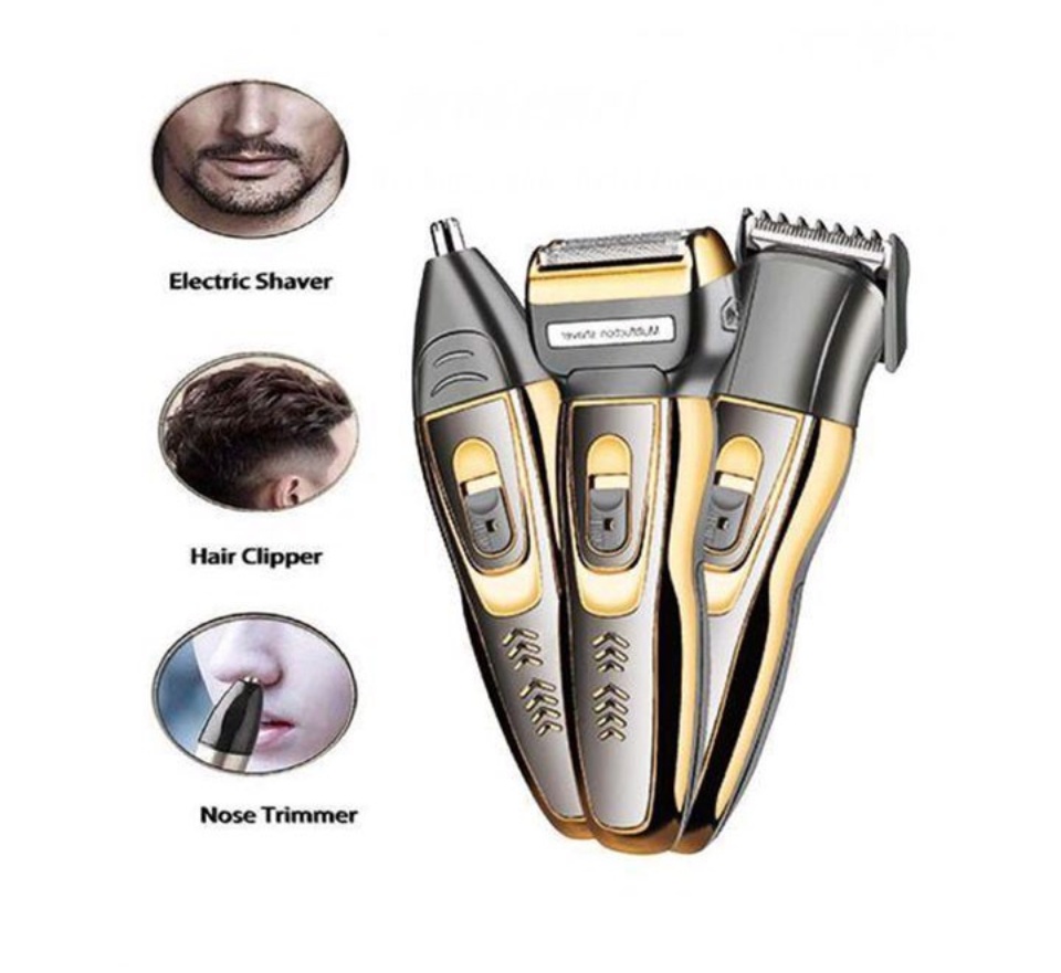 [HCM][SIÊU HOT] Máy cạo râu 3in1 Geemy Máy Cạo râu Tông đơ Tỉa lông mũi 3in1 Geemy Máy cạo râu 3 trong 1 - Dụng cụ cạo râu đa năng Máy cạo râu 3 trong 1 tiện lợi. Bảo Hành 6 Tháng Tại Shop. Mã 9240 ĐT