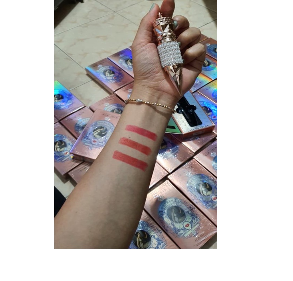 [Chính Hãng] Son 3 màu - Son 3 màu AGAG son lì dưỡng ẩm lâu trôi son môi 3 màu son thỏi bền màu son nội địa Trung son ba màu chính hãng