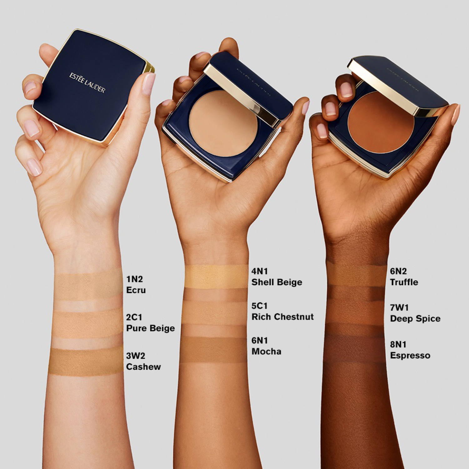 Phấn nền dạng nén Estee Lauder Double Wear Stay-in-Place Matte Powder Foundation SPF 10 | Lazada.vn