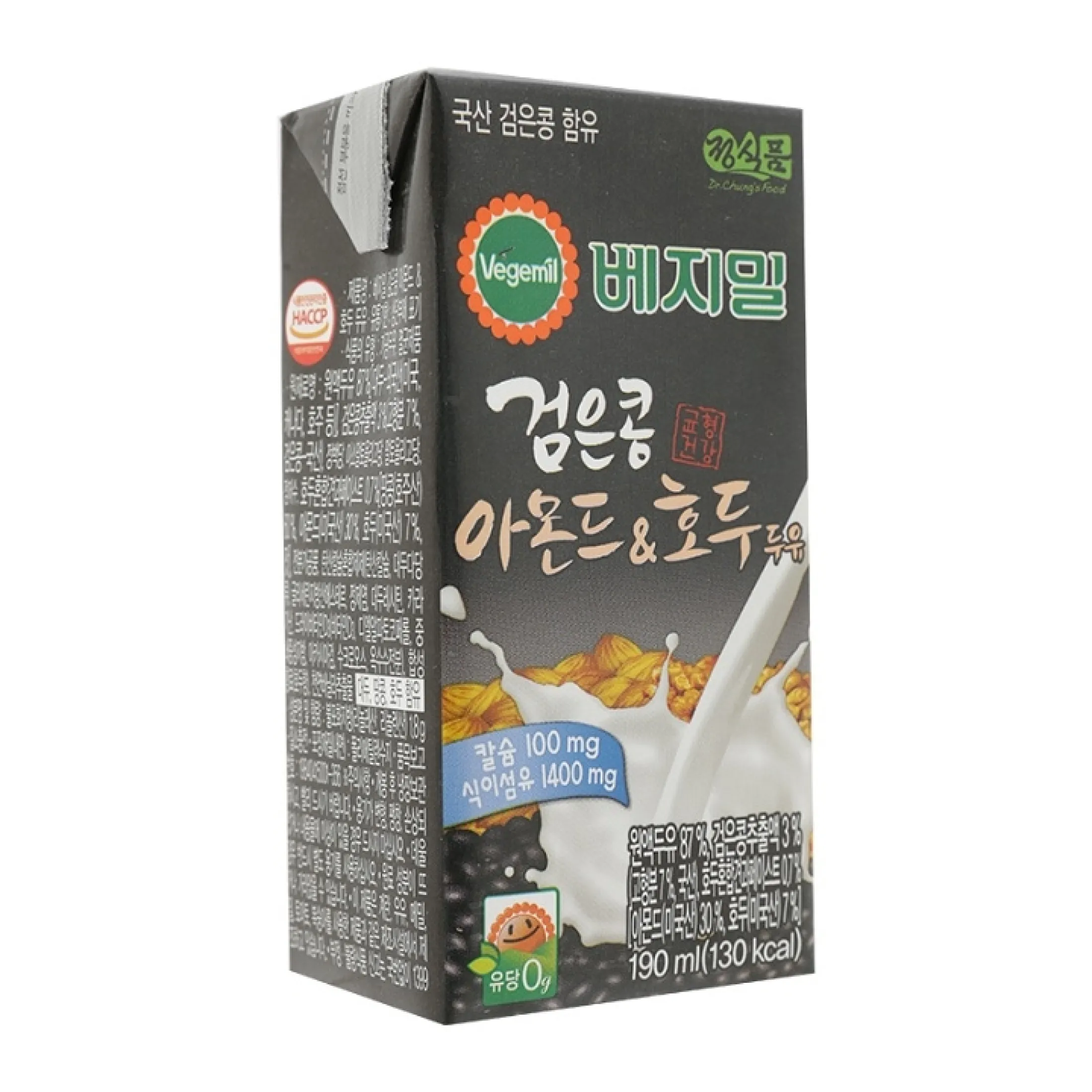 SỮA ÓC CHÓ HẠNH NHÂN ĐẬU ĐEN HÀN QUỐC VEGEMIL 16 hộp x 190ml - SỮA BÀ BẦU - TRẺ EM - Sữa bà bầu - Sữa trẻ em - Sữa ít đường - Sữa Nhập khẩu - Sữa hạt