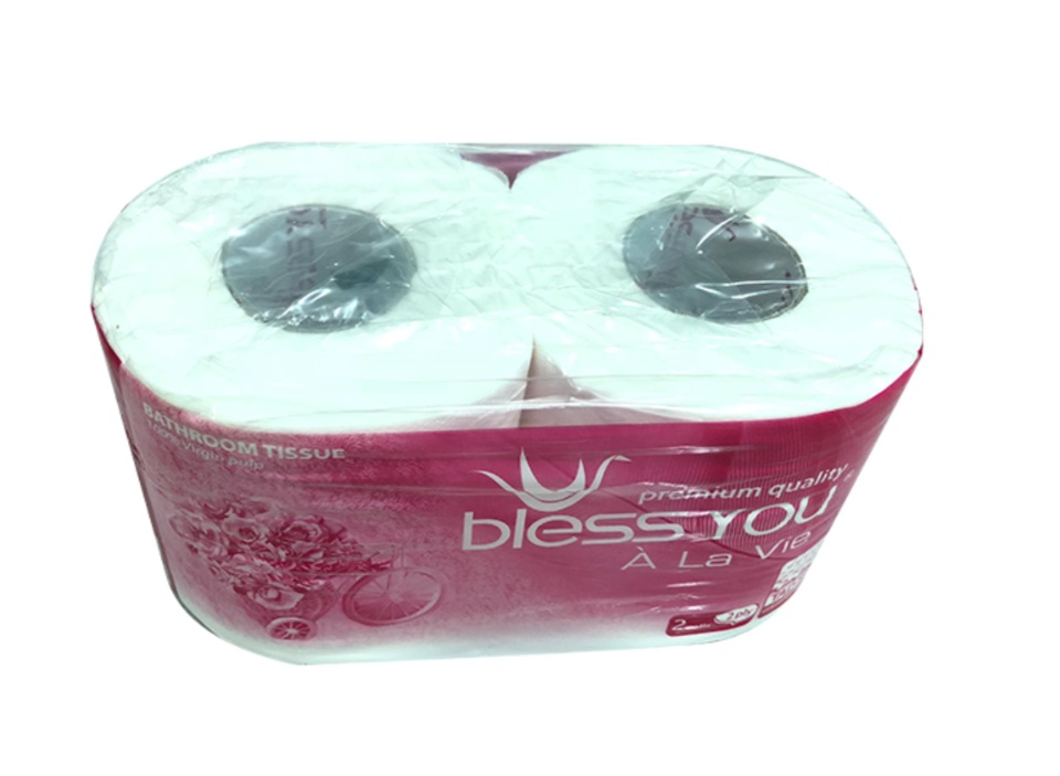 Bộ 2 Lốc Giấy Vệ Sinh Bless You A La Vie 10 Cuộn