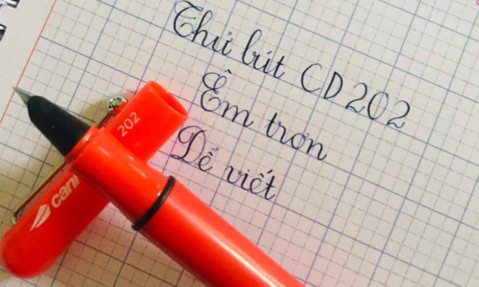 Bút máy Cánh Diều 202 loại vòng đệm⚡ CAO CẤP ⚡ bút mực cho bé lớp 1 trở lên - bút luyện viết chữ đẹp - được chọn màu
