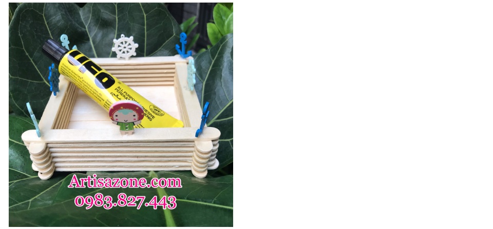 Keo UFO chuyên dụng dán mô hình gỗ (35ml) - Set 02 tuýp