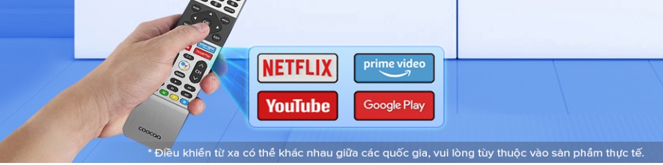 SMART TV FHD Coocaa 43 inch-Android 11 TV-Wifi-viền mỏng-Model 43S7G 2 years warranty Tặng 24 tháng Clip TV