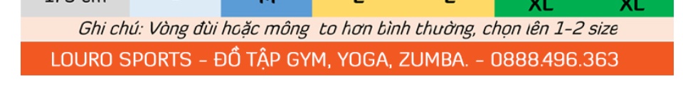 Quần tập Gym nâng mông cao cấp Louro QL49 kiểu quần tập Gym Yoga cạp
