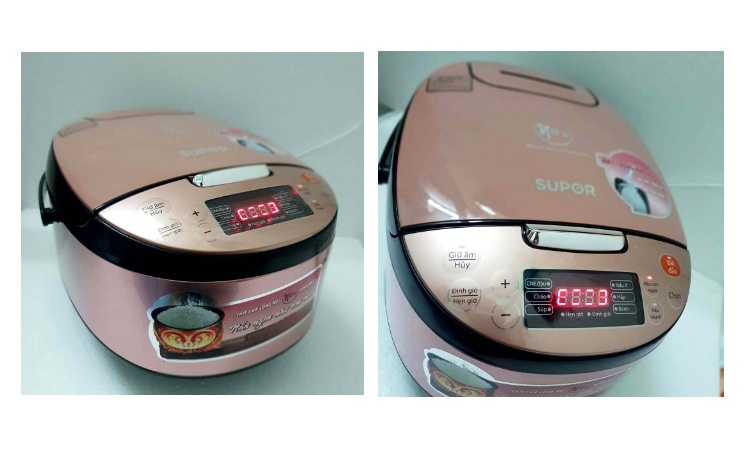 Nồi cơm điện Niêu Supor 1.5L CFXB40FC33VN-75 [Gian hàng uy tín] Nồi Cơm Điện Màn Hình Hiển Thị 7 Giai Đoạn - Lazada | Lazada.vn