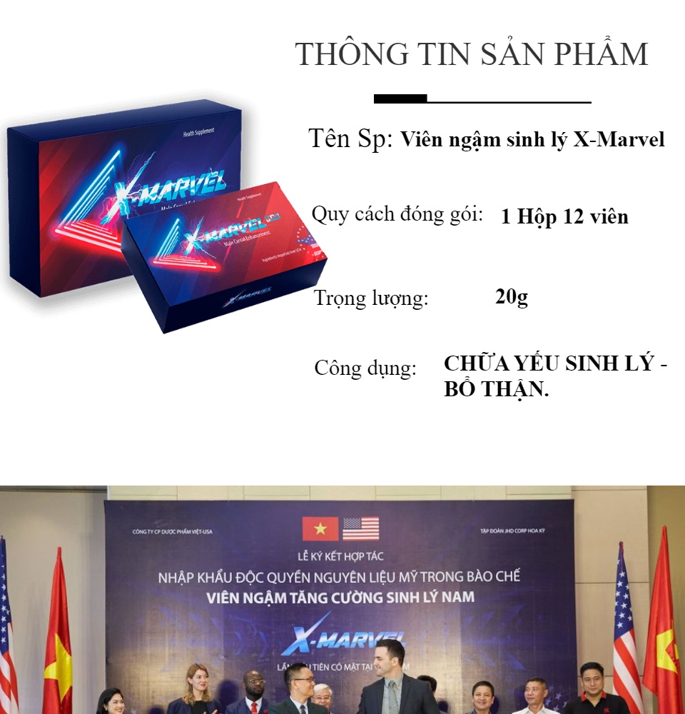 Viên Ngậm X-Marvel