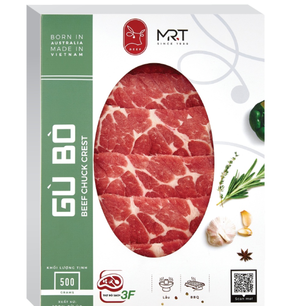 gù bò úc 500gr 100% nhập khẩu dùng ăn lẩu và nướng giao siêu tốc hcm mr.t beef 6