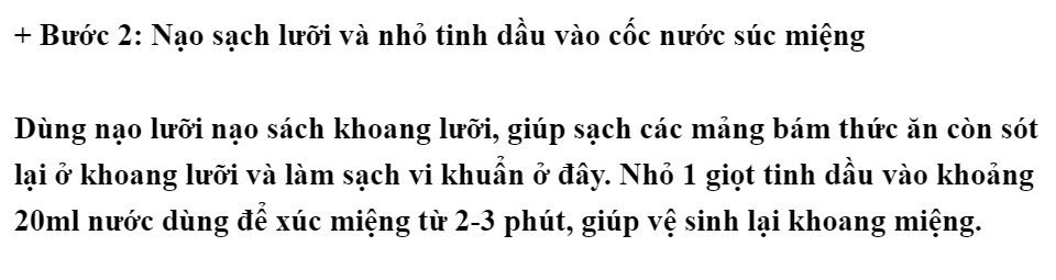 Tinh Dầu Răng Miệng Dạ Thảo Liên 20ml,Hết Sâu Răng ,Hết  Nhiệt Miệng ,Hết Chảy Máy Chân Răng