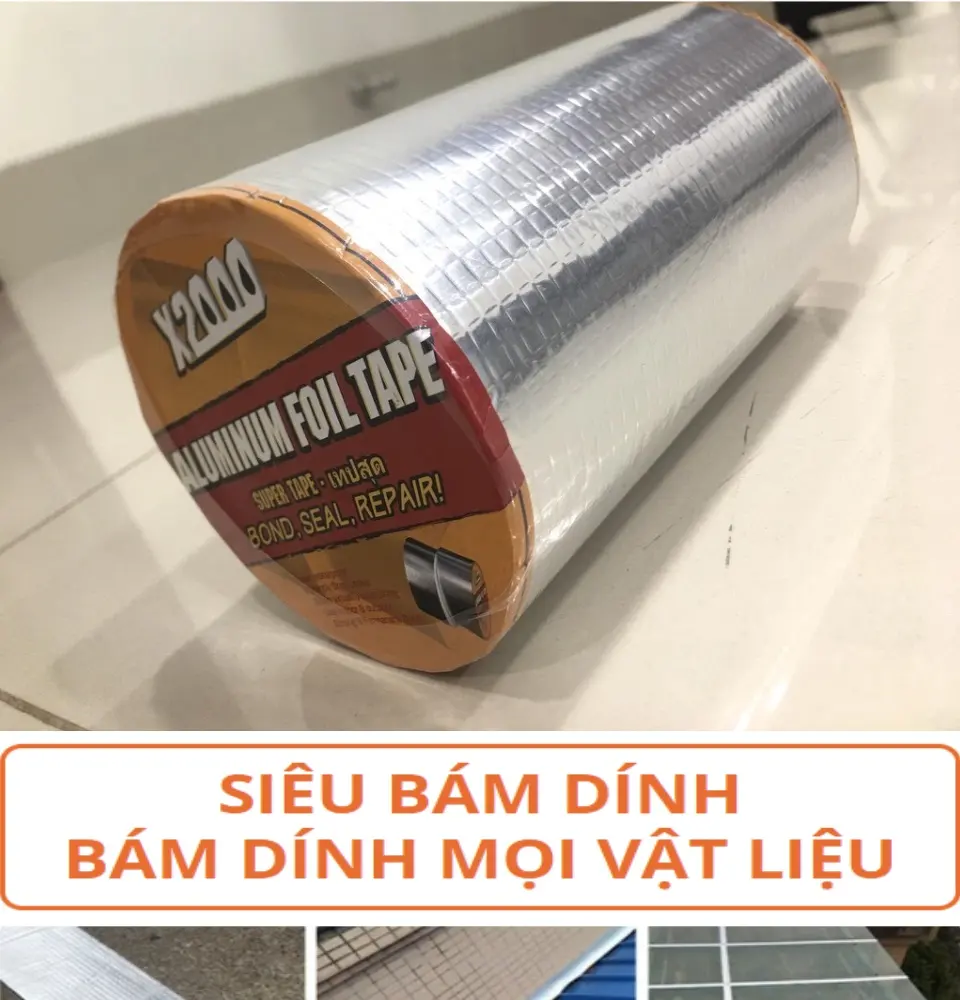 top Băng Keo X2000 5cm x 5m Siêu Dính Đa Năng Băng keo chống thấm Nhật Bản x2000 Keo dán chống thấm nước x2000 Băng Keo chống thấm - chống dột - siêu dính 5cm x 5mkeox2000 keo siêu gắn kết