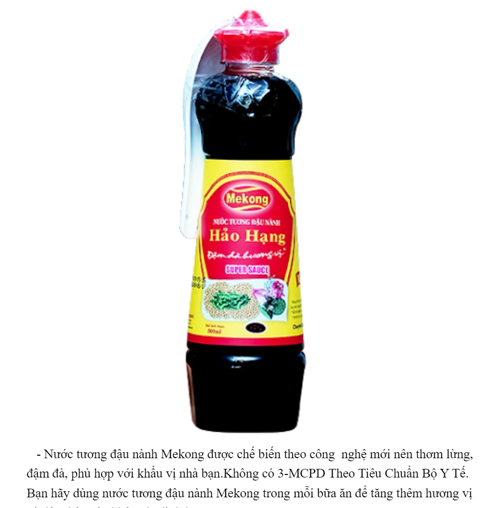 NƯỚC TƯƠNG MEKONG LOẠI HẢO HẠNG 500ML THƠM NGON ĐẶC BIỆT ĐẬM VỊ - SHOP 141