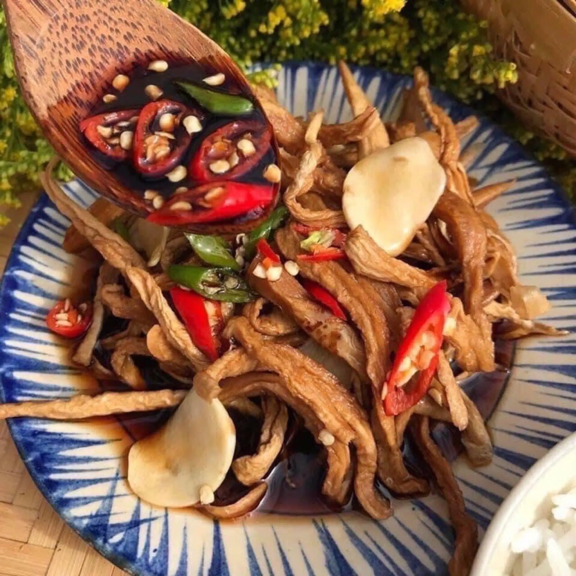 1 Kg Củ cái muối -Xá Bấu Cắt Sợi (Củ Cải Muối Mặn)