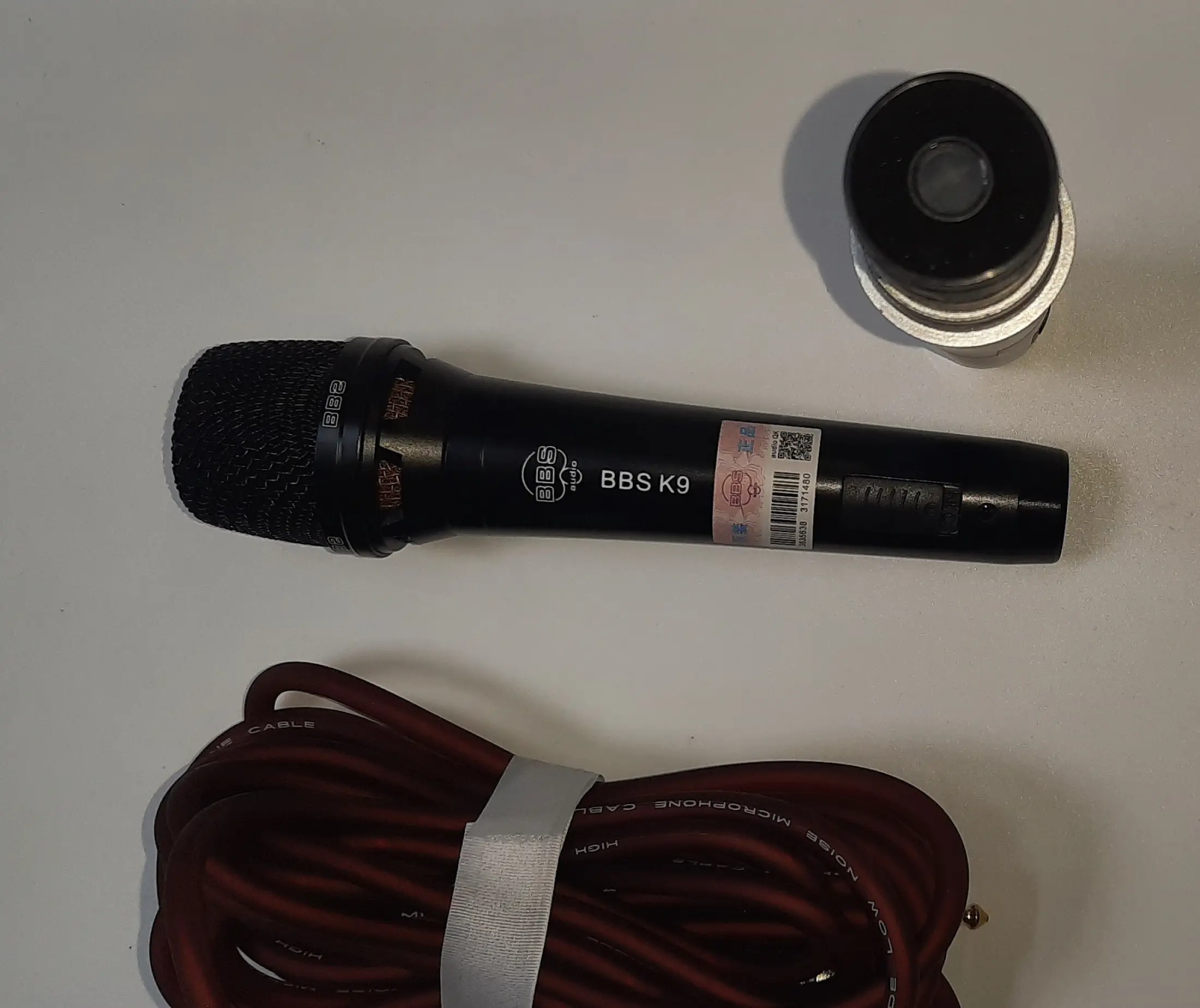 Micro BBS K9 hát karaoke chuyên nghiệp hát hay tiếng sáng dày trầm mic hút Micro BBS K9 hát karaoke chuyên nghiệp hát hay tiếng sáng dày trầm mic hút