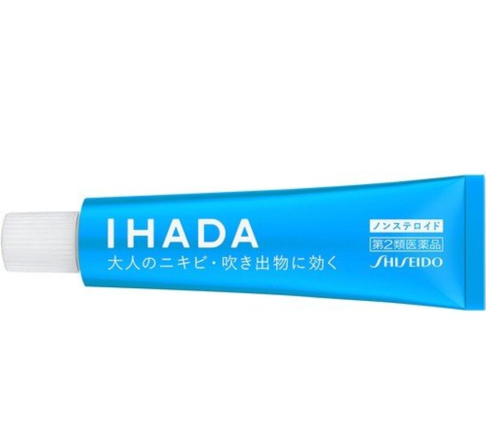 KEM NGỪA MỤN SHISEIDO IHADA 26G HÀNG NỘI ĐỊA NHẬT chiết xuất từ thành phần tự nhiên cải thiện vấn đề mụn trên da thẩm thấu nhanh giúp giảm viêm giảm sưng đỏ