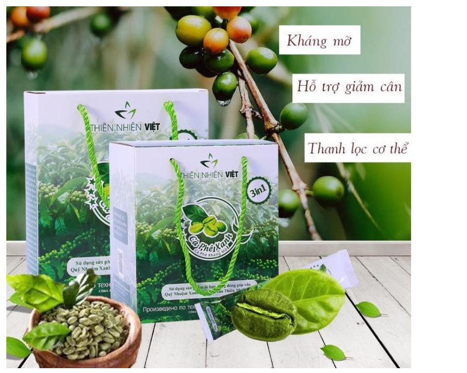CAFE XANH HỘP 10 GÓI x 16GR - Bách hóa online - Đồ uống - Cà phê - Cà phê 3 trong 1 - Sức khỏe - Sắc đẹp - Tăng, giảm căn - Thực phẩm chức năng - Đồ ăn - Cà phê thiên nhiên - Đồ uống giảm căn - Spa - Thẩm mỹ - Thực phẩm - Chăm sóc da