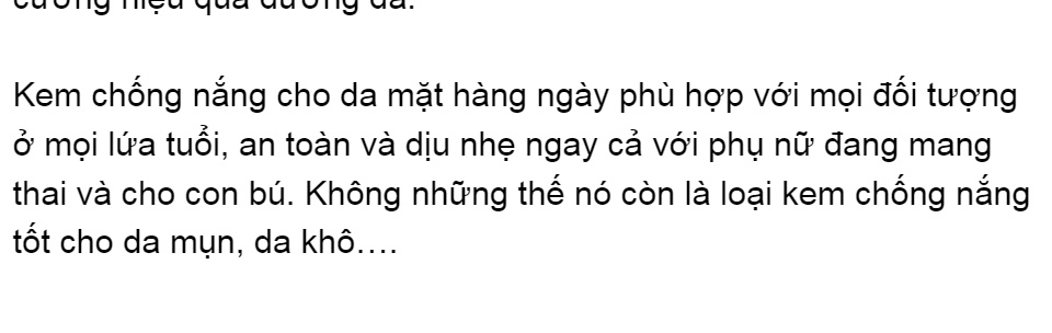 Kem chống nắng lro'cre SPF 50/PA+++