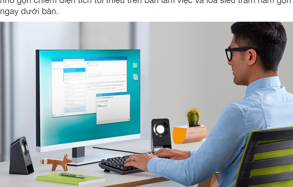 Loa Logitech Z213 vi tính cao cấp âm thanh 2.1