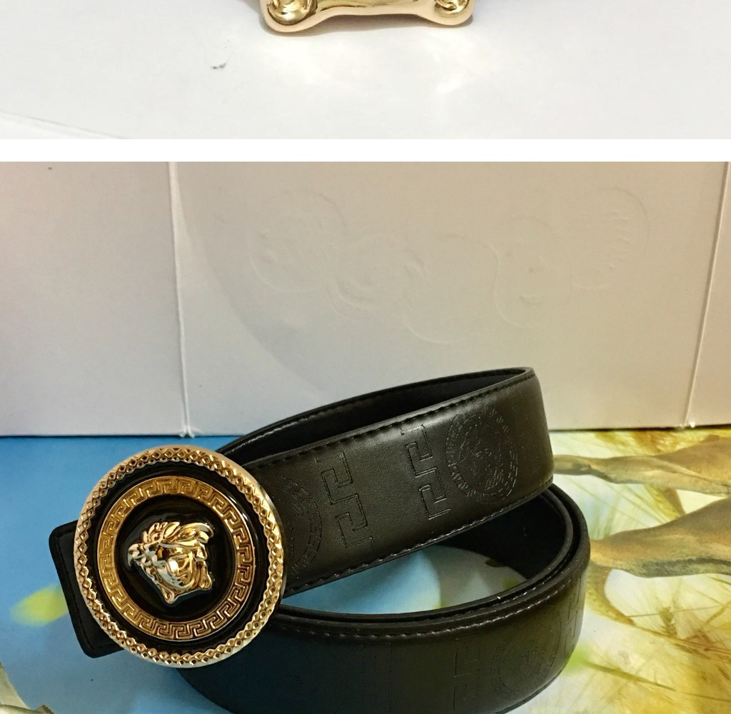 Dây thắt lưng da nam,Dây nịt nam mặt chạm mặt tròn vàng siêu đẹp ( Dây đủ màu - trắng, đen, đỏ ,xanh)