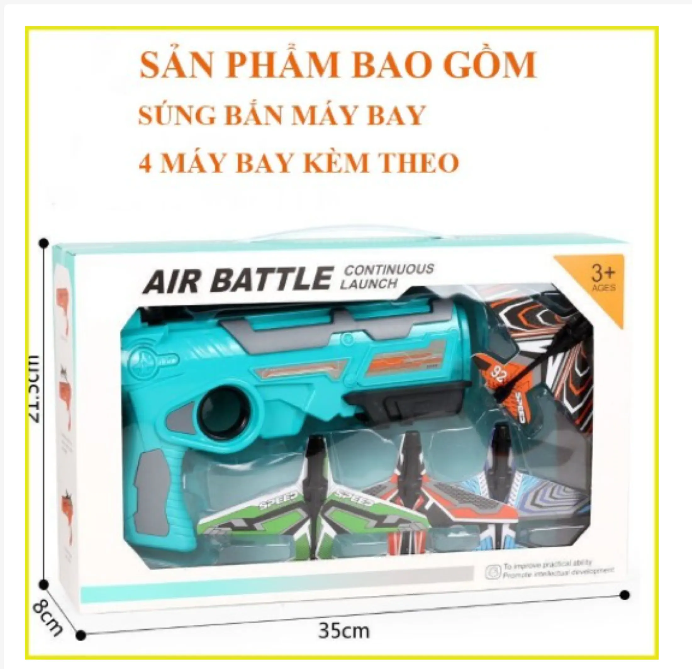 [hcm]đồ chơi bắn máy bay dành cho trẻ em đồ chơi phóng máy bay lượn mô hình trẻ em 5