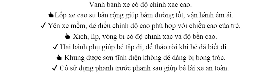 xe đạp trẻ em - xe đạp cho bé gái - dành cho bé 2-6 tuổi - mẫu mới khung vành bằng sắt siêu trắc chắn bánh 12 2