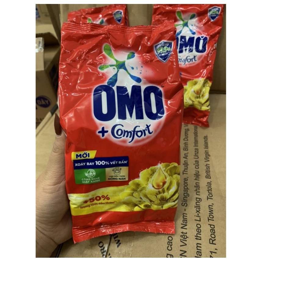 Túi Bột giặt Omo Comfort Tinh Dầu Thơm 700gr