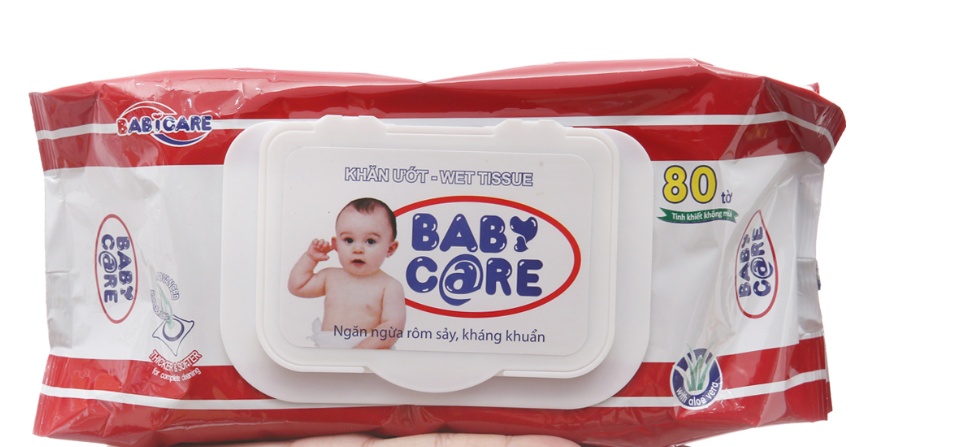 [hcm loại 160g ]giấy ướt baby wipes 100 tờ không mùi k phải loại 80g 2