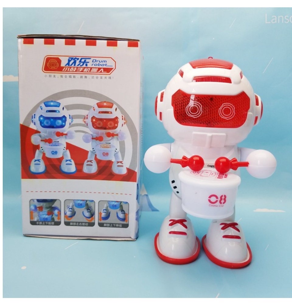 LỒNG ĐÈN ROBOT ĐÁNH TRỐNG Cao Cấp Cho Bé Đi Chơi Trung Thu  Các Pati Ngoài Trời Technology 4.0 Store