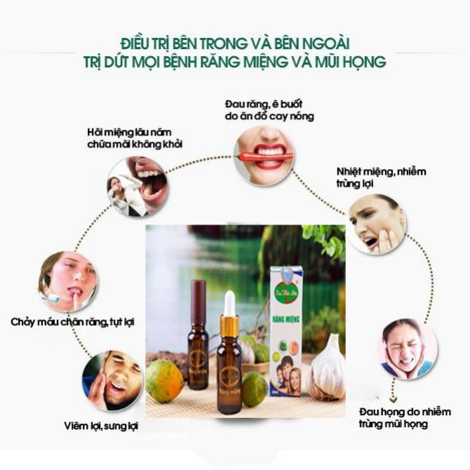 Tinh Dầu Răng Miệng Dạ Thảo Liên 20ml,Hết Sâu Răng ,Hết  Nhiệt Miệng ,Hết Chảy Máy Chân Răng