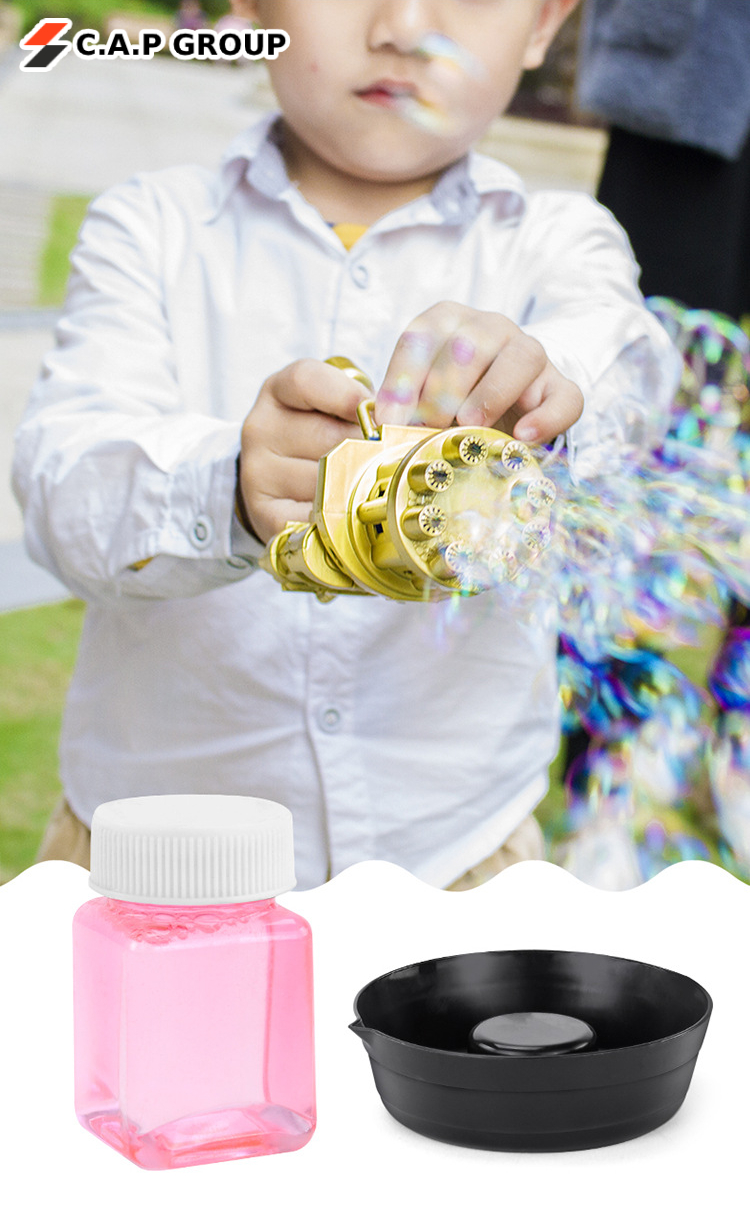Sung bắn phun thổi Bong Bóng Xà Phòng ngầu 8 nòng đồ chơi ngoài trời cho bé an toàn không lo bẩn tay mới nhất (giao màu ngẫu nhiên) Dũng Dũng 1 3