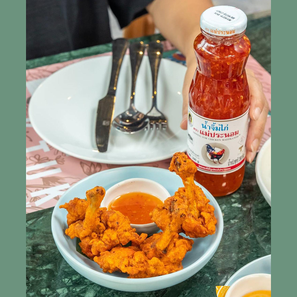 sốt ớt chua ngọt thái lan mae pranom 980g adoma dùng để chấm đồ nướng chiên ngon tuyệt - gia vị thái lan 8