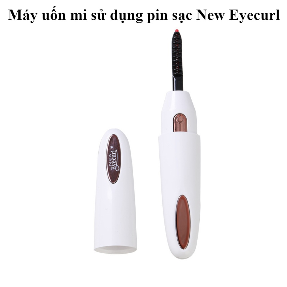 Máy uốn mi làm cong mi dụng cụ chải mi chuốt mi cong Eyecurl pin sạc chính hãng