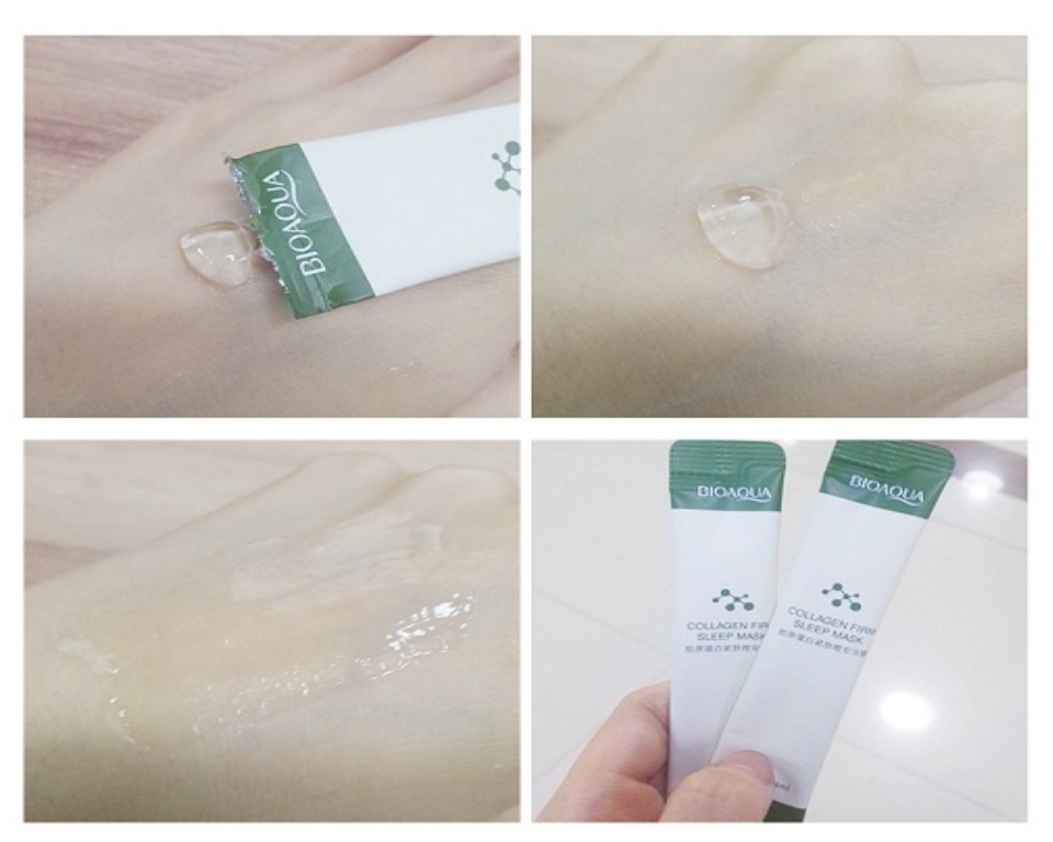 Hộp 20 gói Mặt nạ ngủ thạch collagen cấp ẩm nâng cơ nội địa trung
