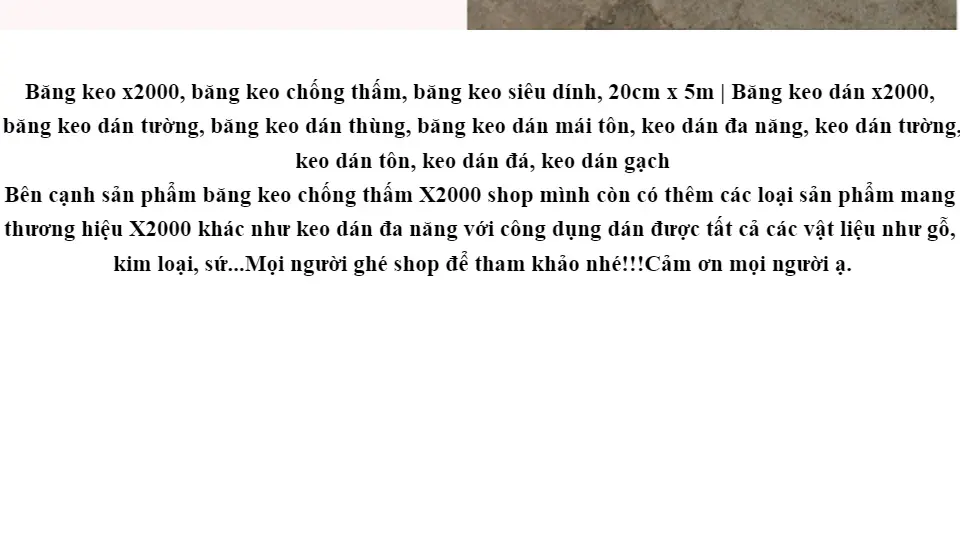 top Băng Keo X2000 5cm x 5m Siêu Dính Đa Năng Băng keo chống thấm Nhật Bản x2000 Keo dán chống thấm nước x2000 Băng Keo chống thấm - chống dột - siêu dính 5cm x 5mkeox2000 keo siêu gắn kết