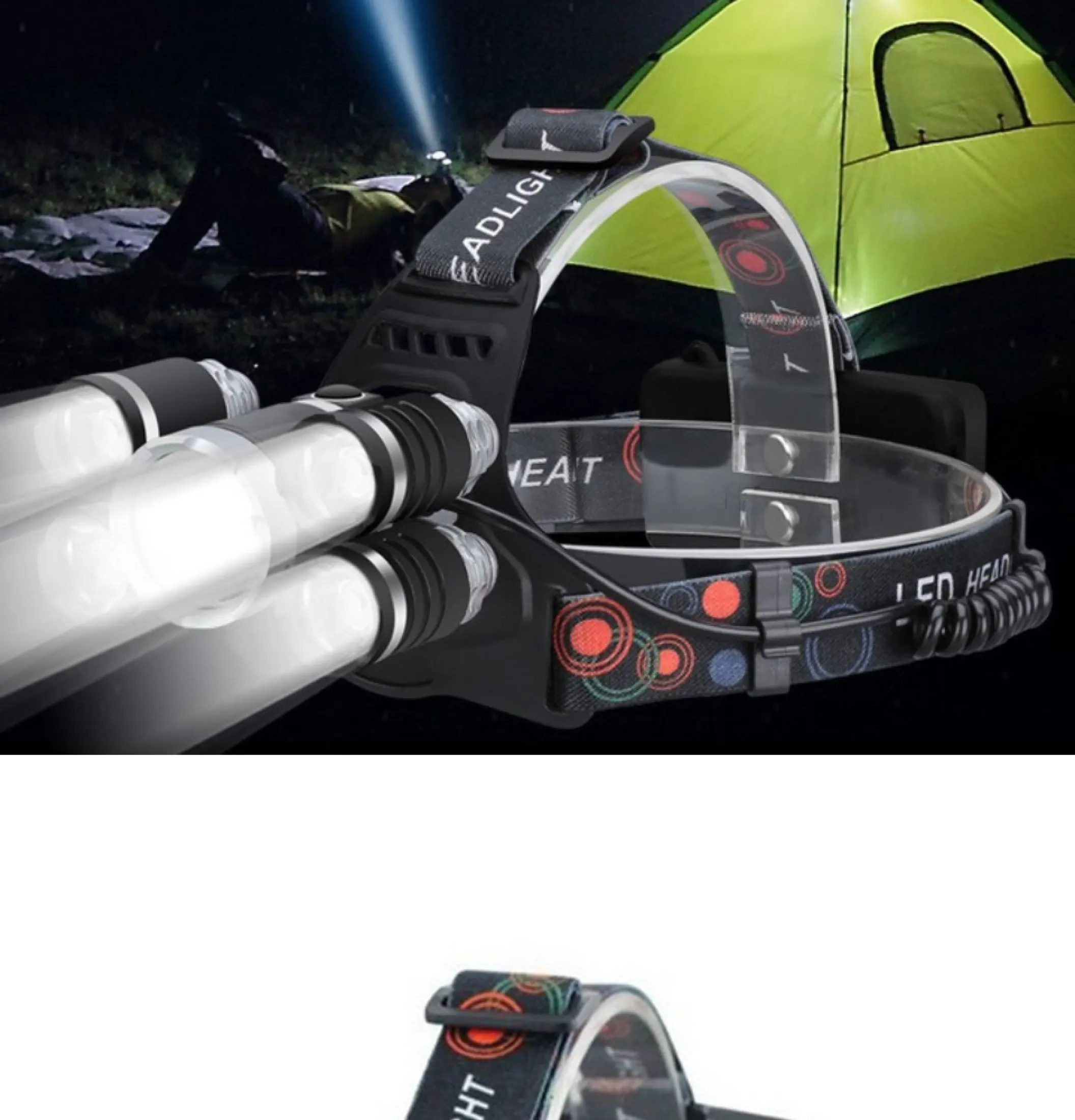 Đèn Pin đội đầu 5 bóng Led đa tác dụng , Đèn pin đội đầu 5 bóng Led giá rẻ tại TP HCM, đèn pin đội đầu, sạc điện, 5 bóng nhiều chế độ, thu ánh sáng gần xa, bao gồm 2 pin sạc và cục sạc .