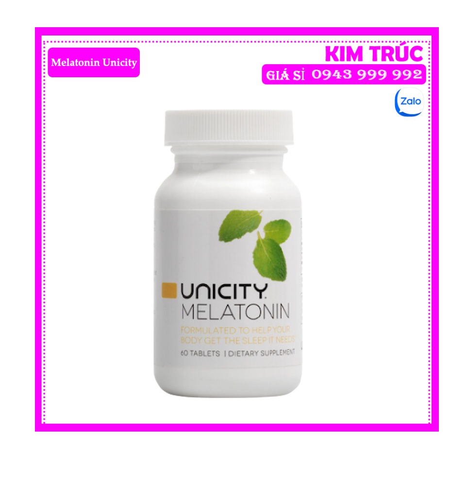Melatonin Unicity Hổ Trợ Giấc Ngủ Unicity