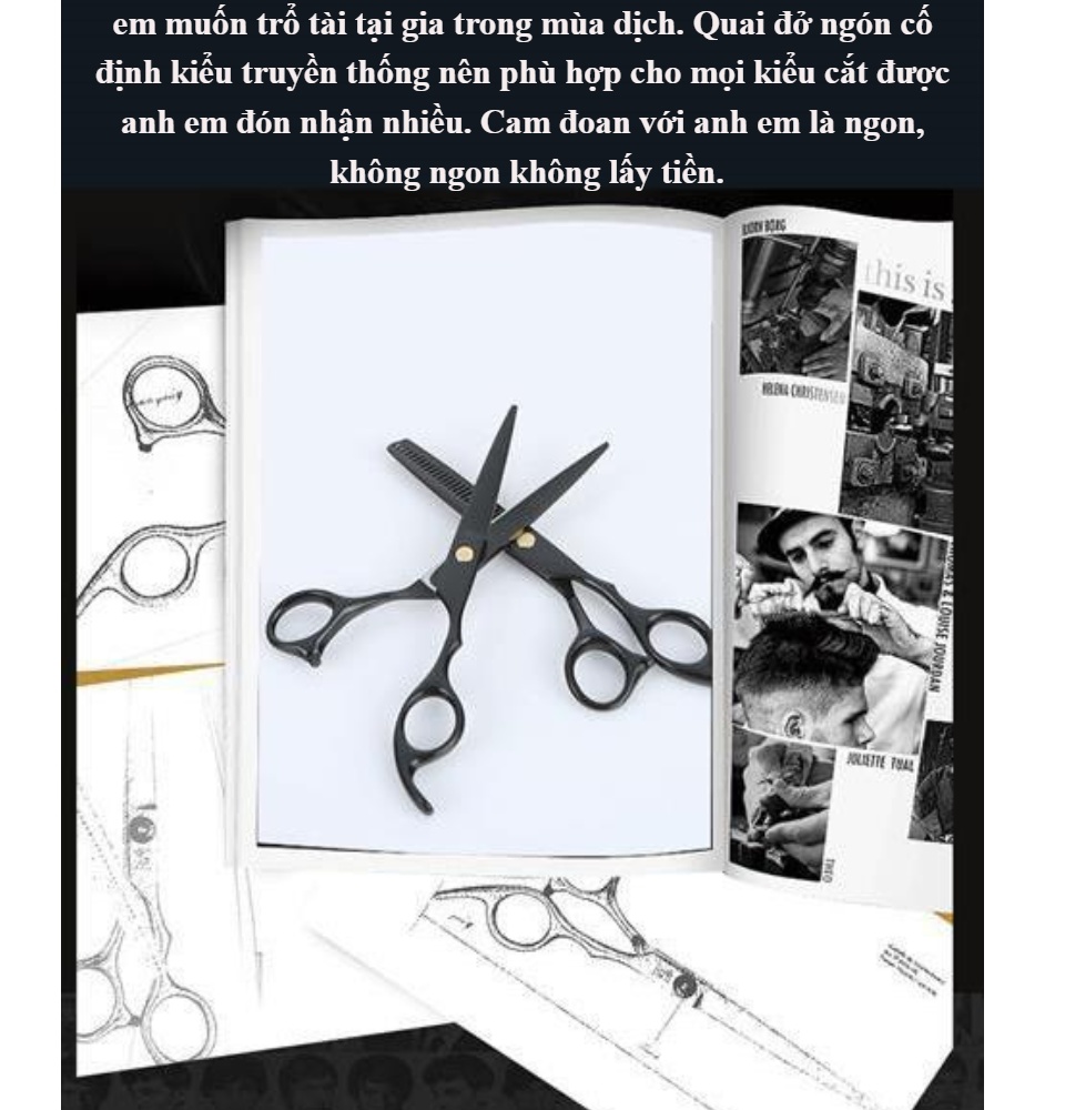 Cắt Tóc Chiếc Lá Ngắn, Thế giới kéo siêu xịn vina CNC 108, tóc cắt layer dài - Top 5 kéo cắt tóc tại nhà tốt Nhắt