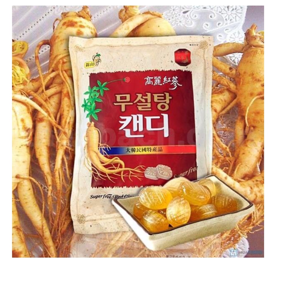 Kẹo Sâm Không Đường Hàn Quốc 500Gr