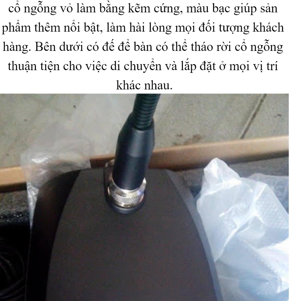 Micro Để Bàn Hội Nghị Giá Rẻ Micro Cổ Ngỗng Có Dây Chuyên Dụng Micro