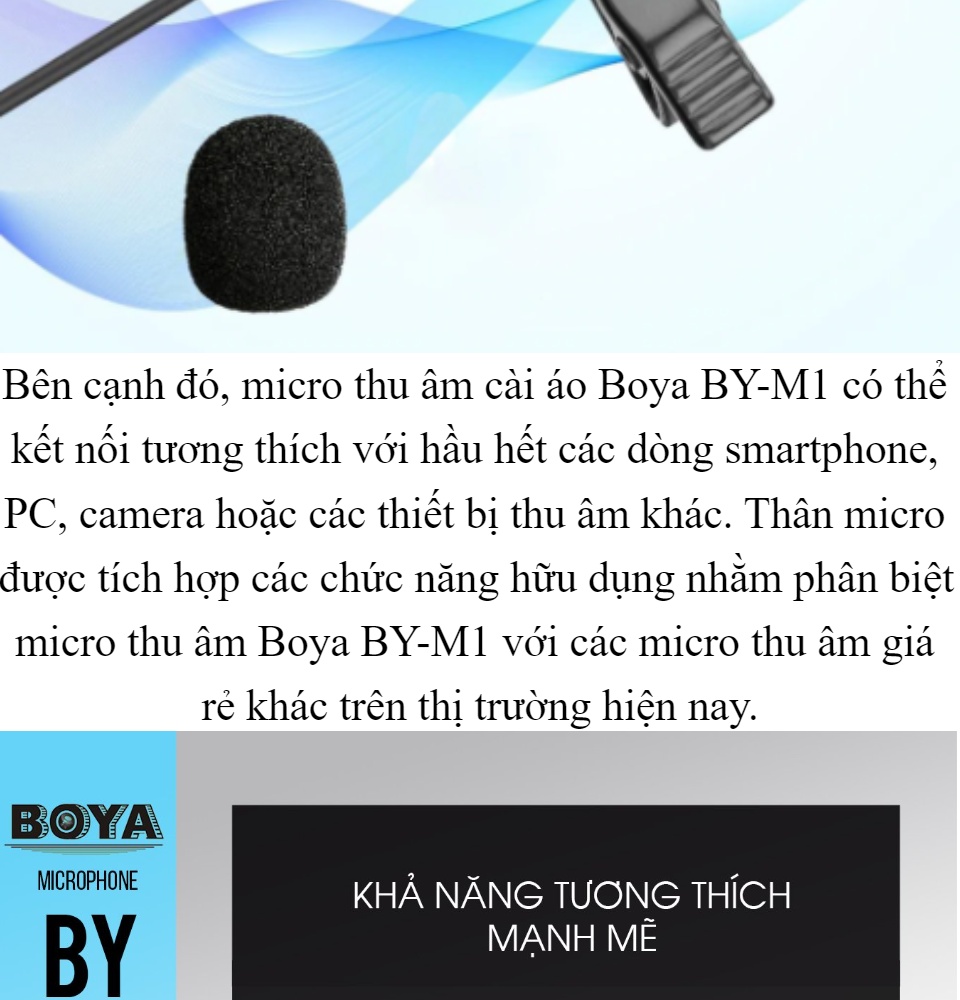 Micro Ghi Âm Cao Cấp Mic Cài Áo Thu Âm Máy Quay Điện Thoại Microphone