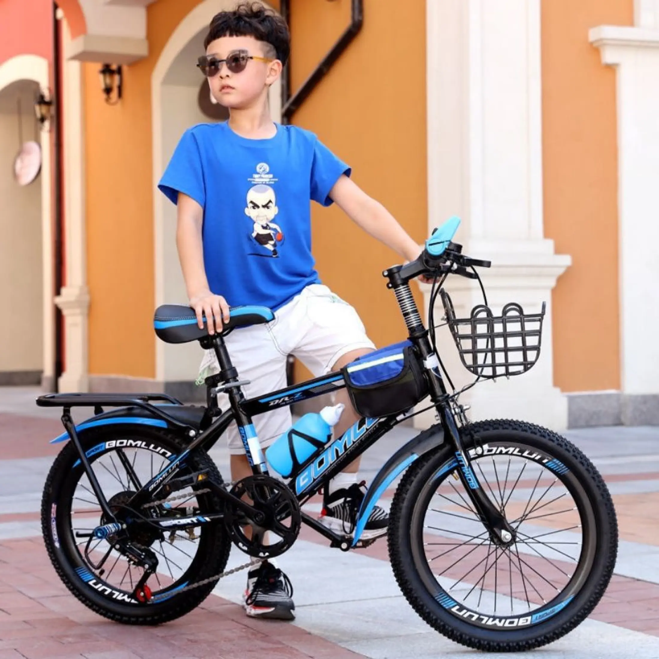 XE ĐẠP ĐỊA HÌNH trẻ em 14/16/18/20/ 22 INCH CHO BÉ TRAI 4-12 TUỔI -