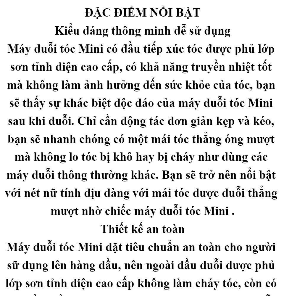 MÁY UỐN BẤM TÓC MINI 2 IN 1 VỚI THIẾT KẾ NHỎ GỌN TIỆN LỢI