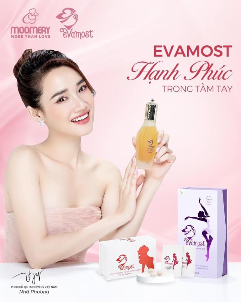DUNG DỊCH VỆ SINH PHỤ NỮ EVAMOST- MOOMERY - NHÃ PHƯƠNG - CHÍNH HÃNG - THƠM -HỒNG - SE KHÍT -Dung tích :120ml