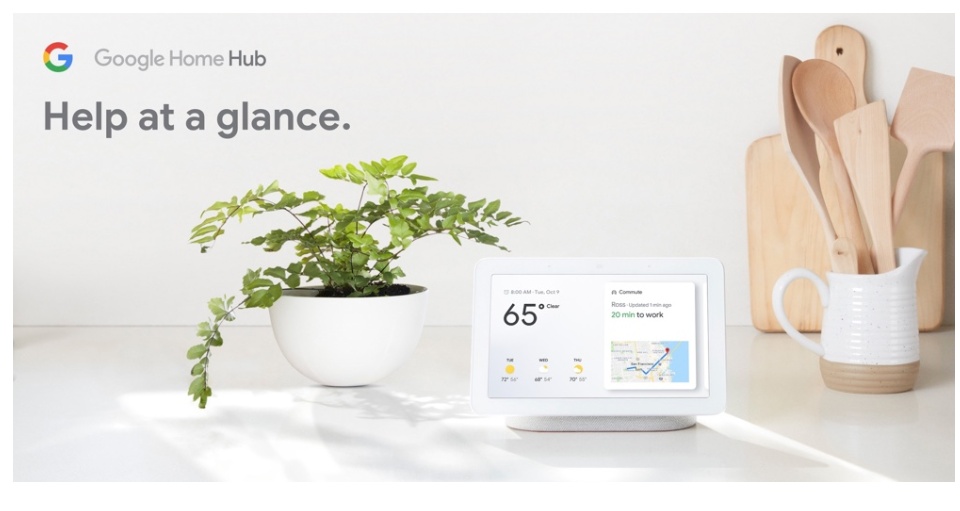 Trợ lý ảo google home hub - màn hình 7 inch