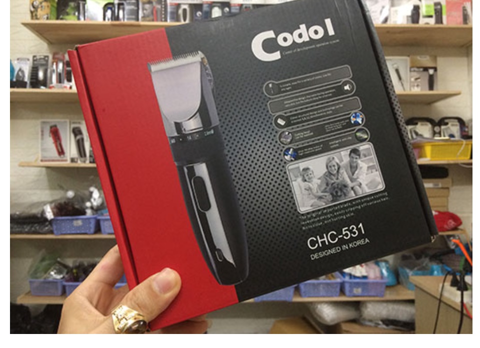 Tông đơ hớt tóc cao cấp Hàn Quốc CODOL CHC-531 - Dụng làm tóc của