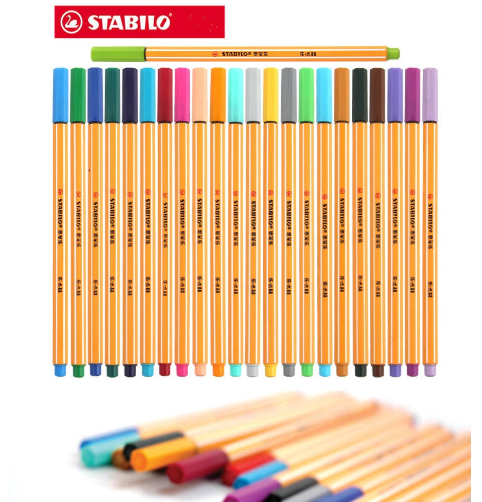 Bút Fineliner Stabilo Point 88  (màu Neon & Pastel) 