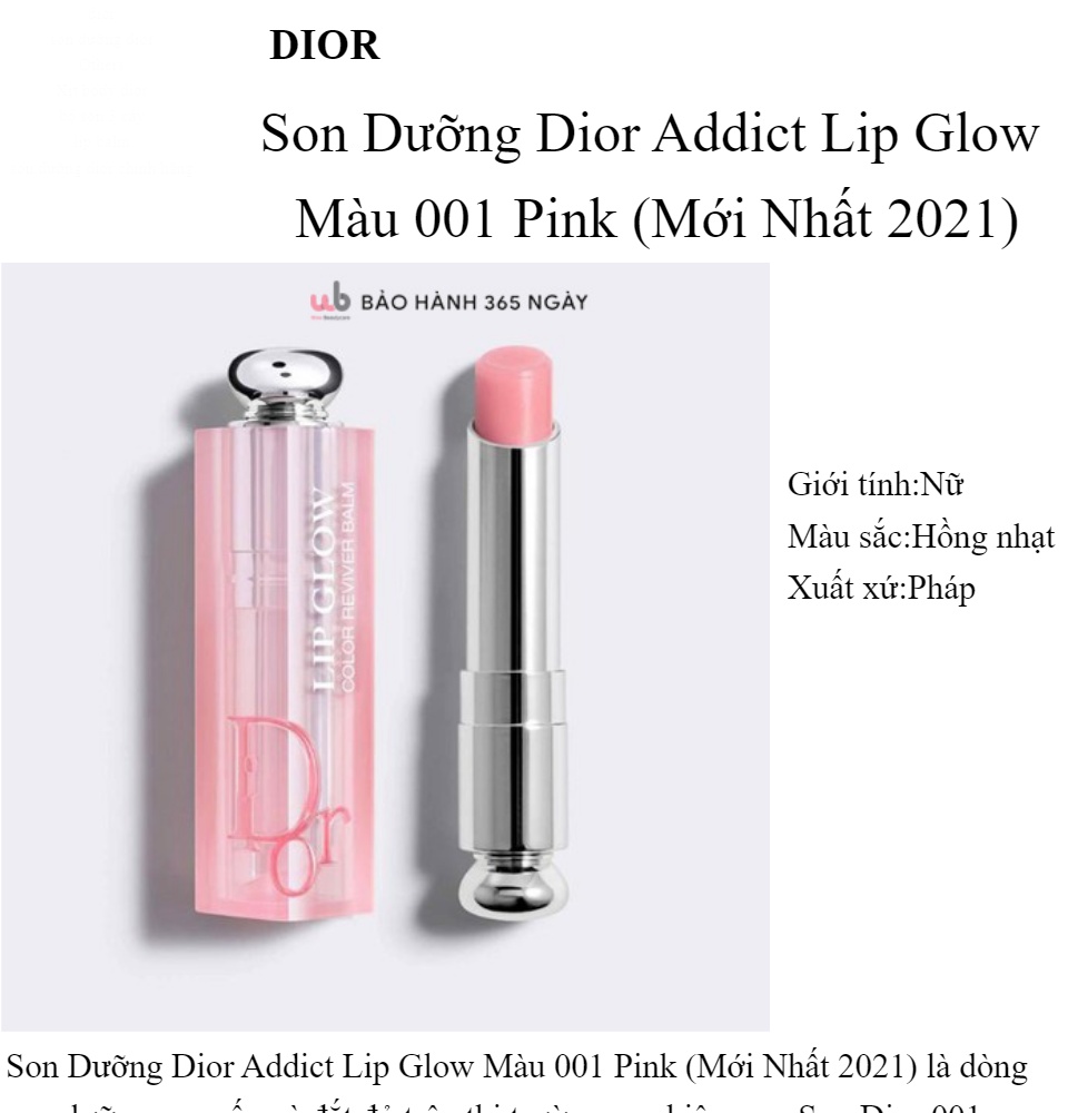 Mua Son Dưỡng Dior Addict Lip Maximiser 002 Opal Màu Hồng Nhạt 6ml chính  hãng Son dưỡng cao cấp Giá tốt