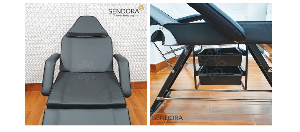 Giường phun xăm Giường nối mi ghế tiêm Filler nhập khẩu HMBB-8200