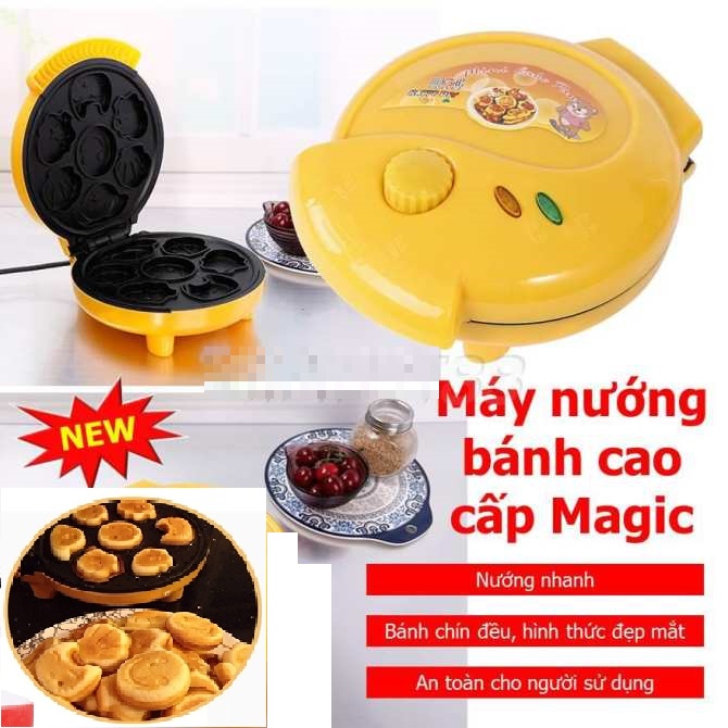 Máy nướng bánh bông lan gia lo nuong - Máy nướng bánh mini bằng điện